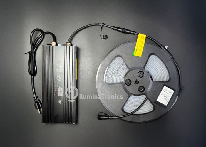 Conjunto de tira LED de emergencia con fuente de alimentación EPS50