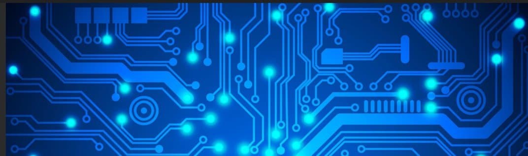 Underground mining tunnel with LED strip lighting